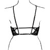 Amour by Le Desir Soutien-gorge Triangle Ouvert Charma Noir